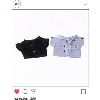20cm 现货mirror Ian陳卓賢 ThankYouPostman新歌MV同款公仔衣服