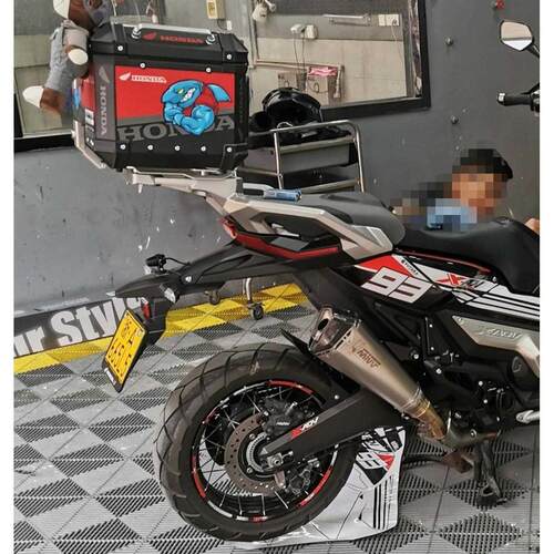 适用于 X-ADV750 xadv 改装后架尾箱架 后货架 顶箱尾架 尾箱底盘