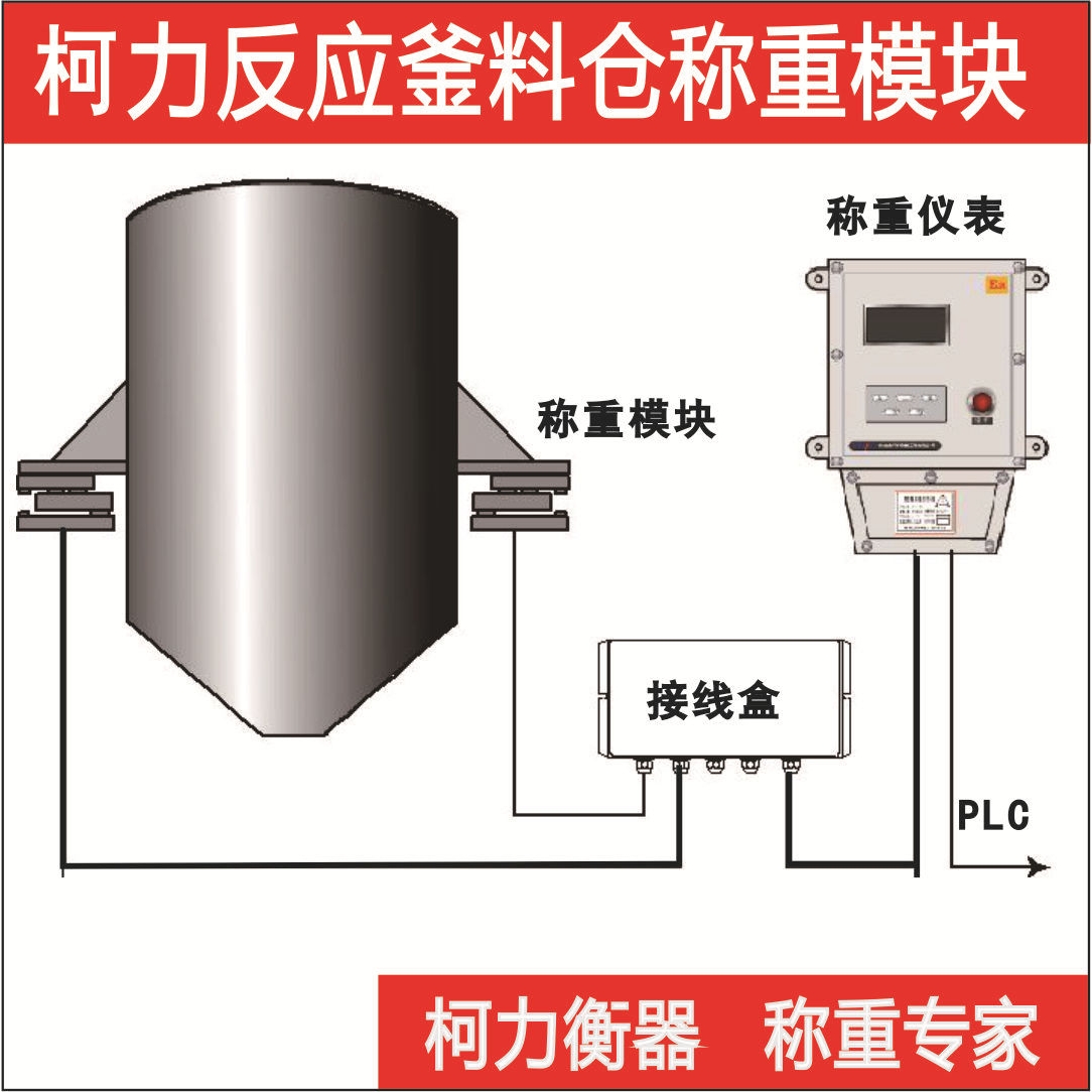 宁波柯力静载称重模块SB-500KG 1T 2T 3T反应釜高精度模块直销点