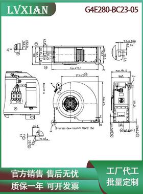 离心涡轮鼓风机6SL3362-0AG00-0AA1 G4E280-BC23-05变频器风机