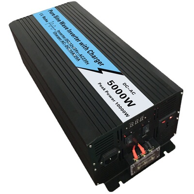 家用带充电逆变器5000W 市电互补 12v/24v转220v 纯正弦波逆变器
