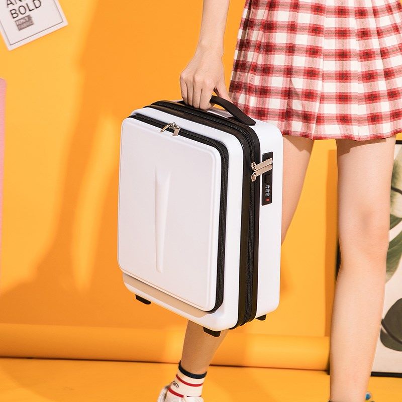 手提箱化妆箱包小行李箱子16寸女轻便皮旅行箱迷你东隅收纳箱