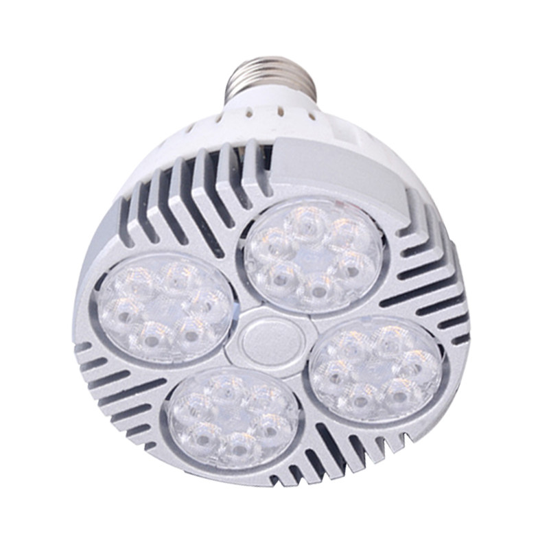 35W服装店led轨道灯泡45瓦珠宝店冷白光E27螺口PAR30射灯台湾110V图片
