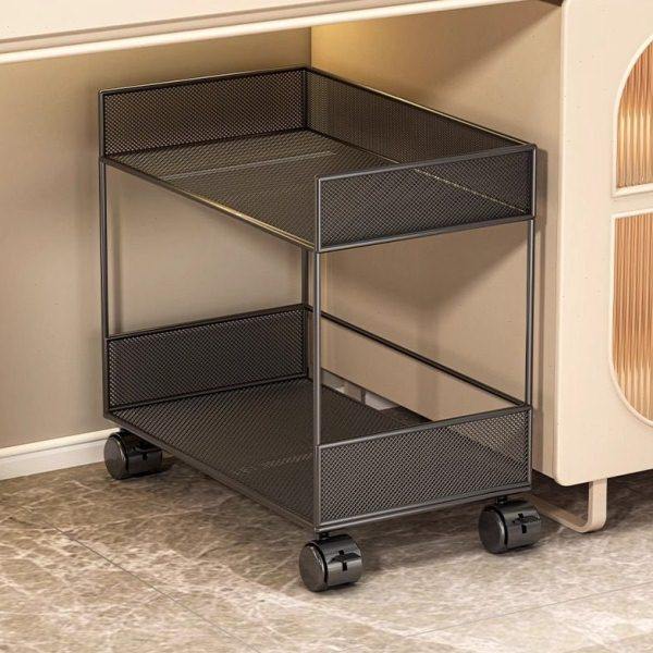 书桌旁侧边收纳放书本的神器放置滑轮桌下书包置物架可移动小推车,收纳整理,书桌收纳置物架,淘宝优惠券,粉丝福利购,淘宝优惠卷