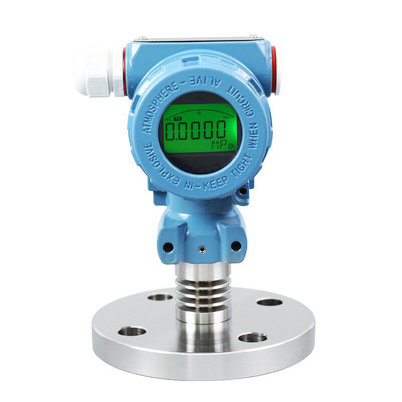 PCM450F 数显型单法兰隔膜式压力变送器 4-20mA液位变送器 感测器