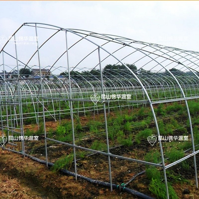 大棚配件镀锌防风卡槽卡簧 压膜槽 连接片温室大棚骨架镀铝锌卡槽