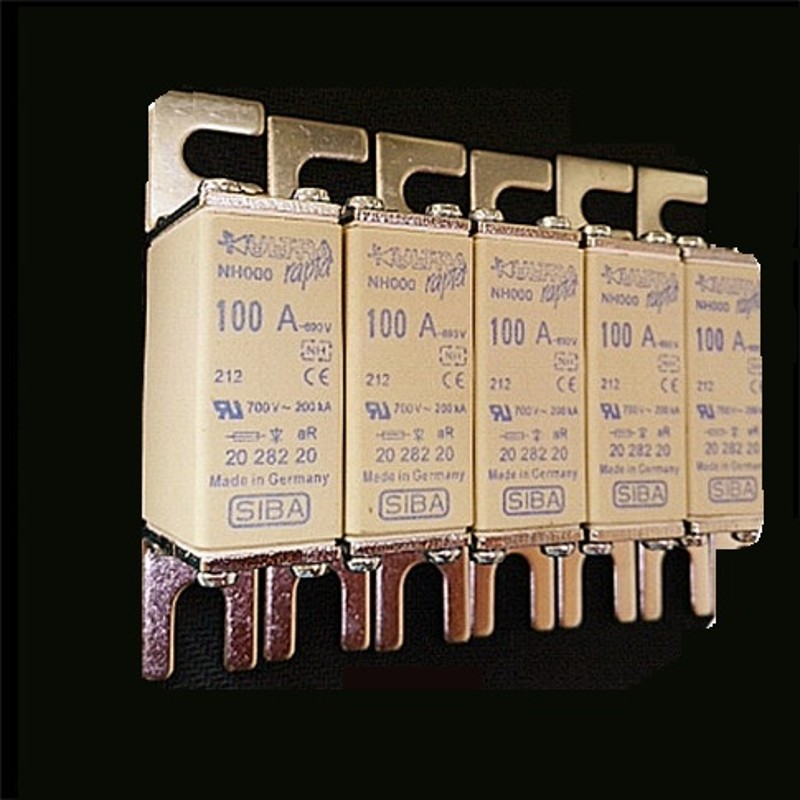 SIBA熔断器 NH000 35A63A100A160A80A 700V 2028220.Ae 保险丝
