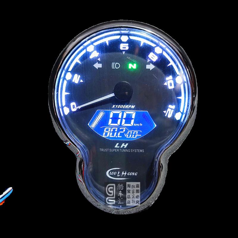 电动车小龟五液晶仪表原厂48V72V电瓶车DJ龟车霍尔机械显示器仪表