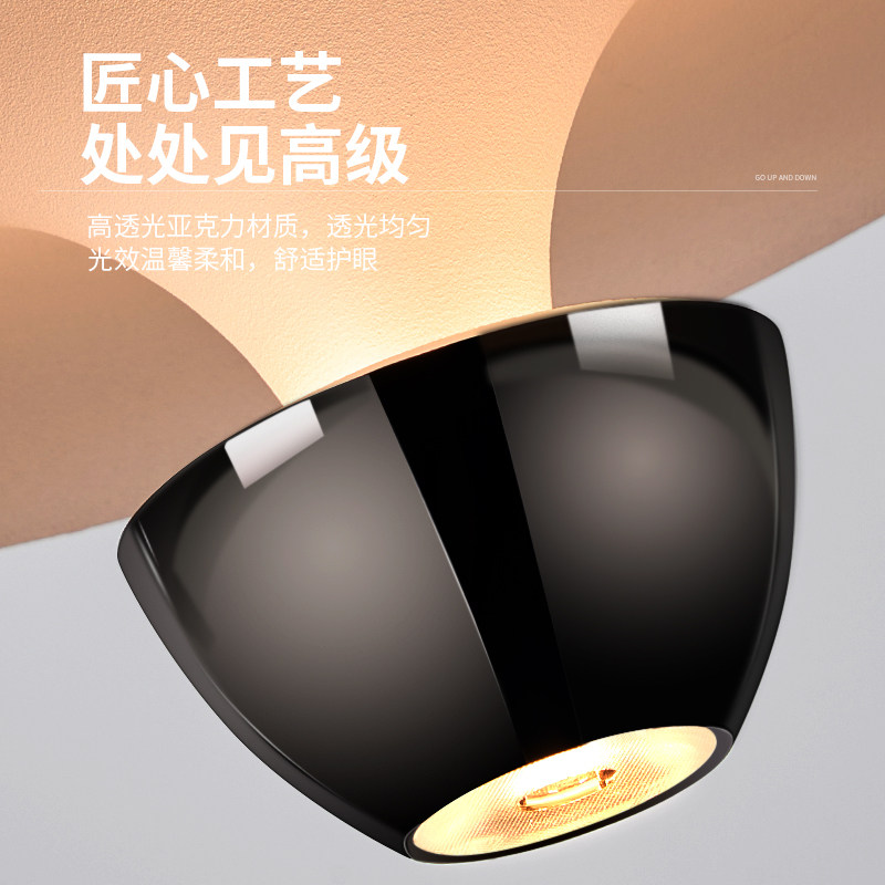床头吊灯卧室灯现代简约创意灯具极简装饰高级感房间小吊灯北欧C3