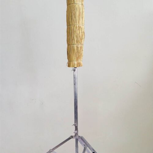 冰糖葫芦稻草把子可肩抗移动展示架稻草靶子摆摊怀旧复古便携架子