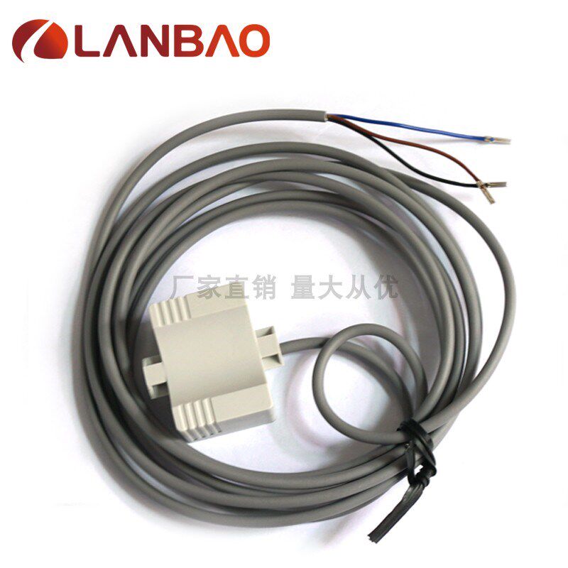 上海兰宝CE15SN26DNO管道液位传感器方形直流三线 电容接近开关