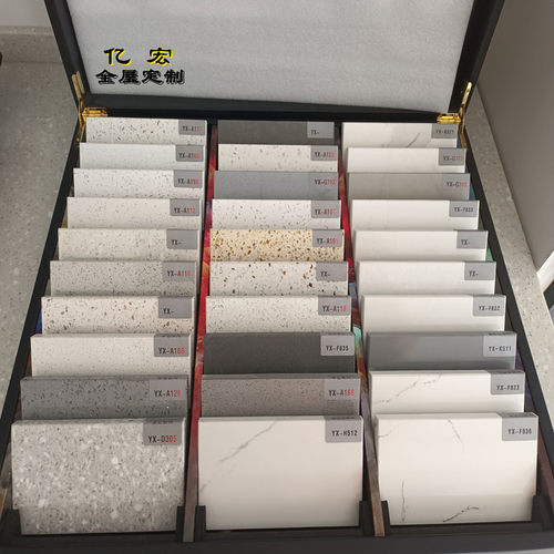 金华义乌同城石英石整体整体橱柜灶台吧台现代轻奢简约厨房整体橱