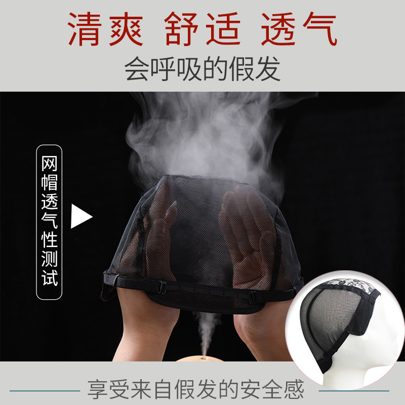 假发女短发全头套真发妈妈款真人发丝中老年发套自然短送时尚女士
