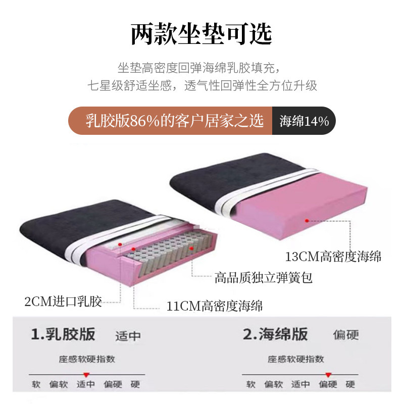 沙发客厅简约现代公寓家具直排三人北欧科技布小户型轻奢布艺沙发