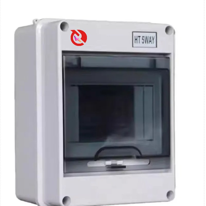 HT-6回路IP65防水家用室外漏电保护明装塑料空开盒60个/箱