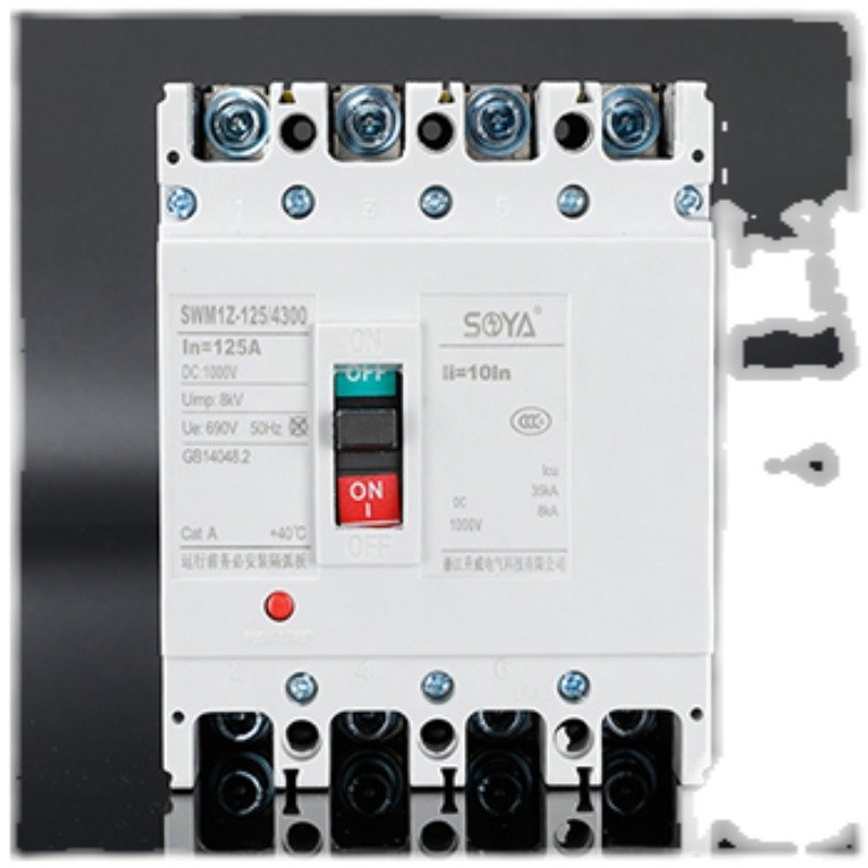 光伏蓄电直流断路器塑壳双极DC1000V电流2P160A400A250A直流空开