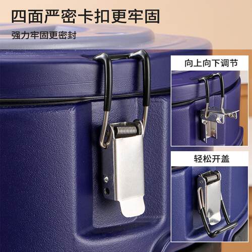 保温桶摆摊商用大容量凉粉饭汤桶奶茶豆浆小型不锈钢保温桶冷藏桶