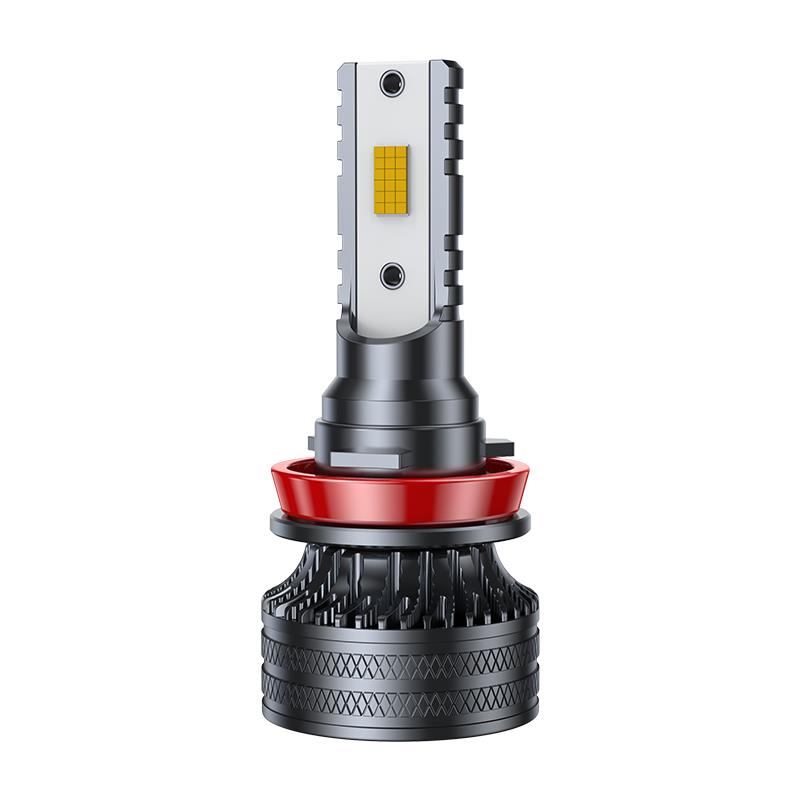 激光LED汽车大灯h1灯泡h7超亮h4远近一体9005改装9012车灯h11聚光