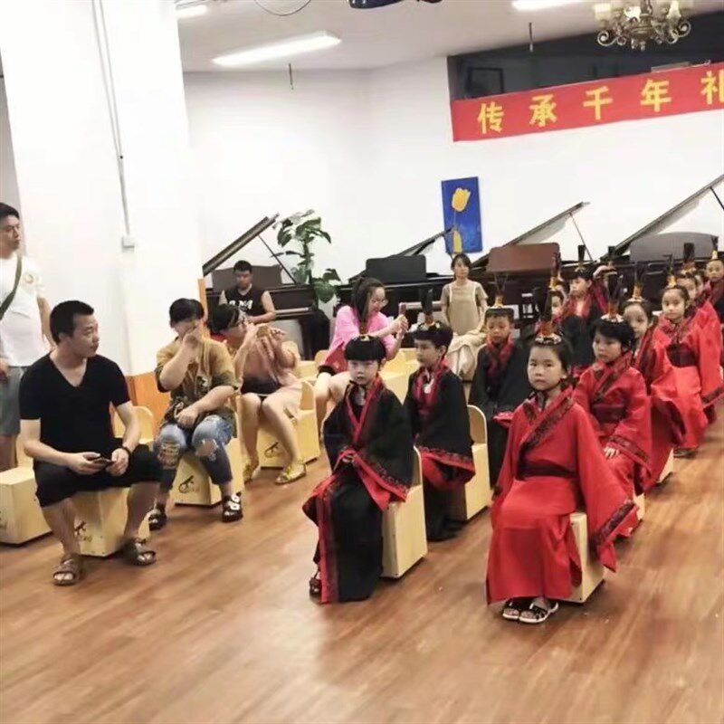 壁虎木箱鼓培训专用卡宏鼓打击乐器卡洪鼓儿童鼓幼儿园小学练习鼓