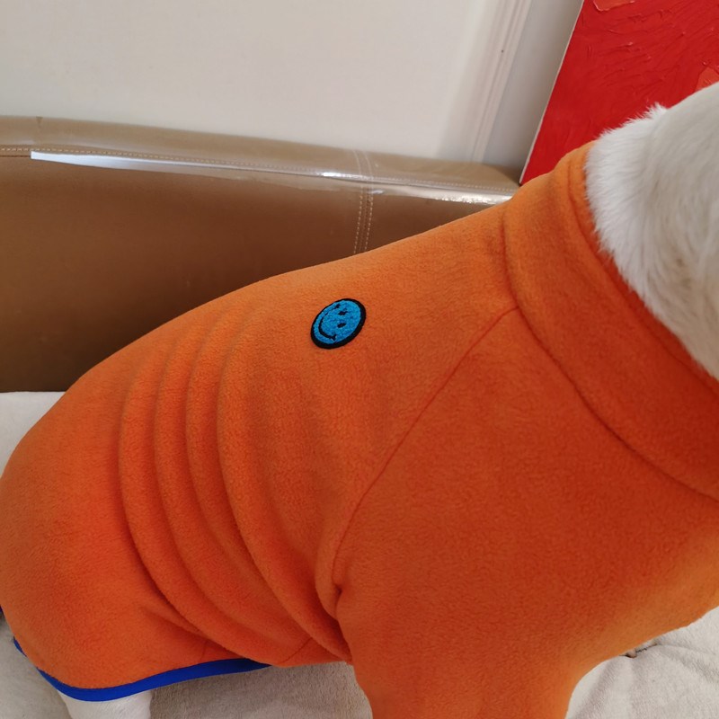 摇粒绒大狗保暖卫衣宠物衣服秋冬卫衣冬季外套牛头梗拉布拉多法斗