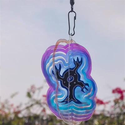 明日方舟游戏周边海嗣曼陀罗风铃挂件装饰品高颜值炫酷可旋转挂饰
