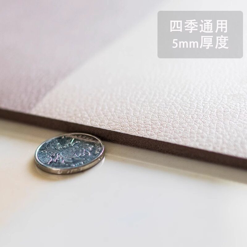 新中式皮革飘窗垫靠垫防水防潮窗台垫免洗不规则阳台铺垫防滑防晒