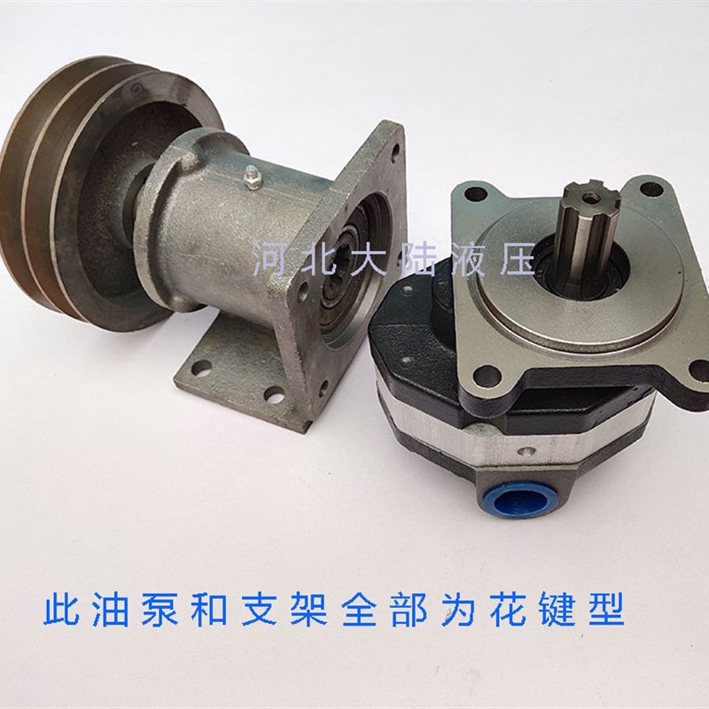 铲车装载机液压齿轮泵 CB-FC32 50 63齿轮泵液压马达用高压齿轮泵