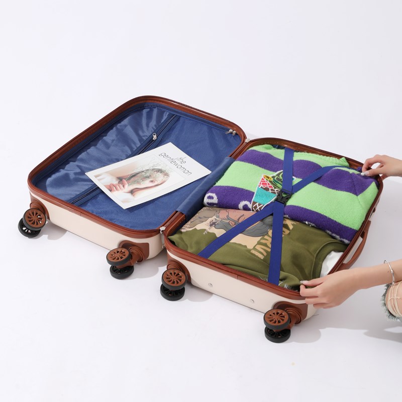 商务拉杆箱万向轮20寸小登机箱24旅行箱轻便男行李箱女密码皮箱子