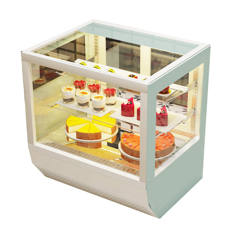 蛋糕店专用冷藏展示柜 烘焙西点700x560x750mm不锈钢保鲜柜 台式