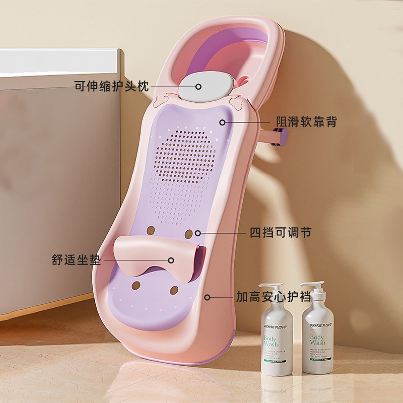 儿童洗头椅家用洗头床可折叠躺椅小孩洗发架大号女孩可伸缩洗头椅