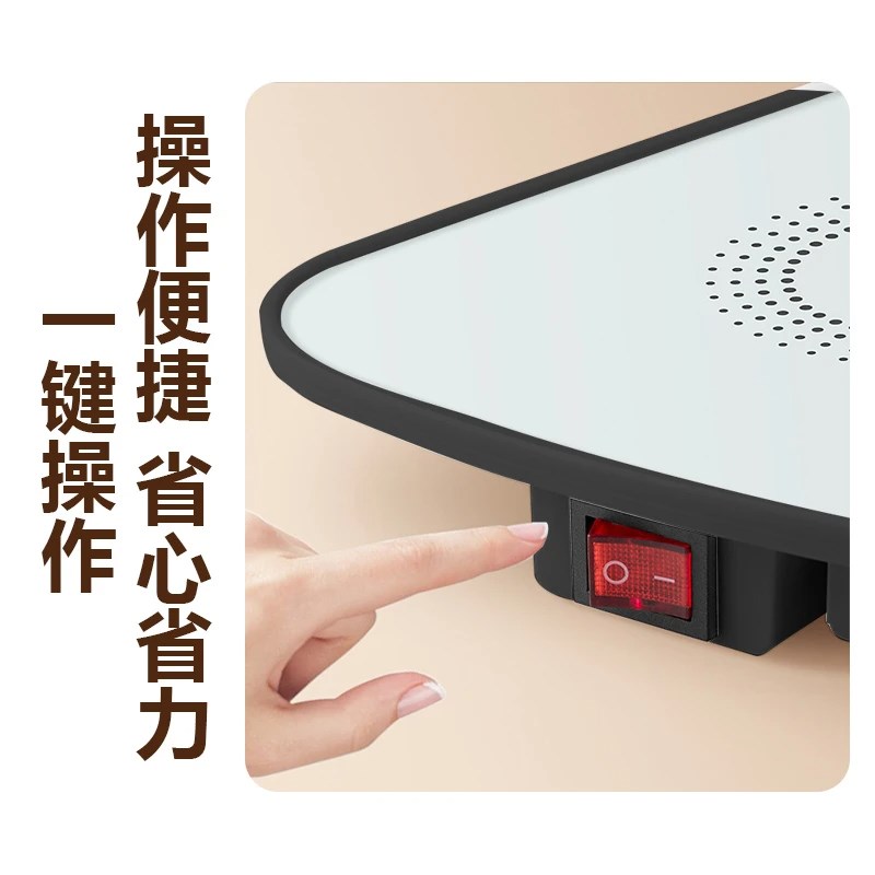 家用智能恒温暖菜板多功能餐桌办公室宿舍保温板热牛奶饭菜加热垫