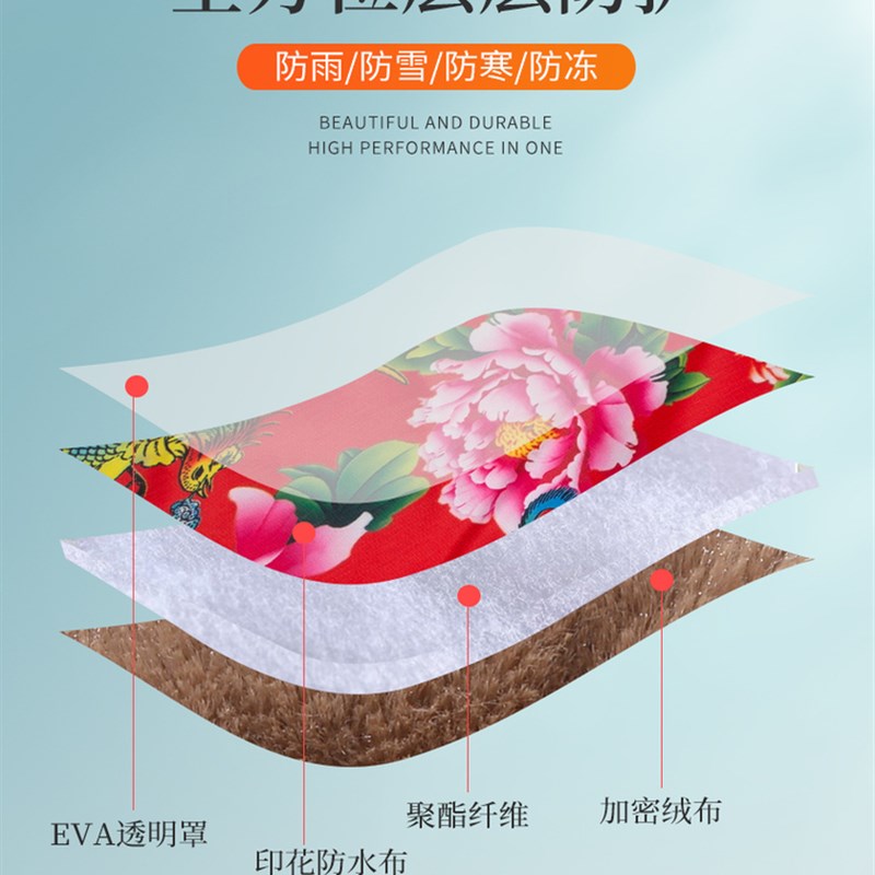 电动车手把套冬天加绒加厚保暖防风防水摩托车电瓶车护手罩棉手套