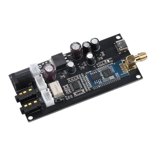 蓝牙解码板5.0无损PCM5102A接收板零噪音改装功放音响DIYD C6-20V