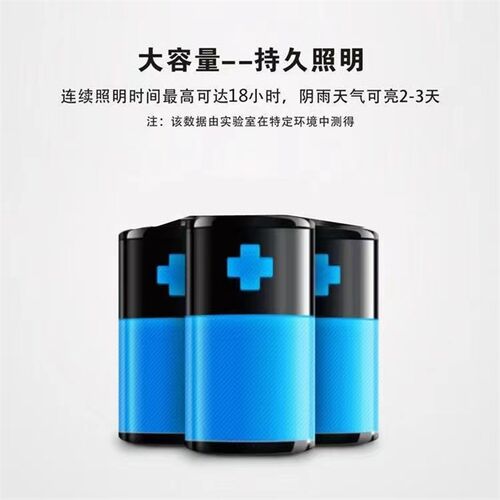太阳能9-24v户外防水灯头组装配件LED投光灯农村室外庭院单卖灯头
