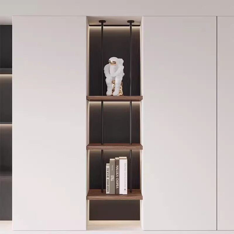 铁艺悬挂置物架墙上吊架一字搁板创意书架靠墙展示架吊柜装饰架子