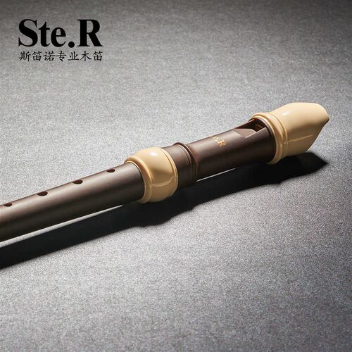 升级款木纹色斯笛诺专业乐器英式八孔竖笛高音初学者学生易吹奏
