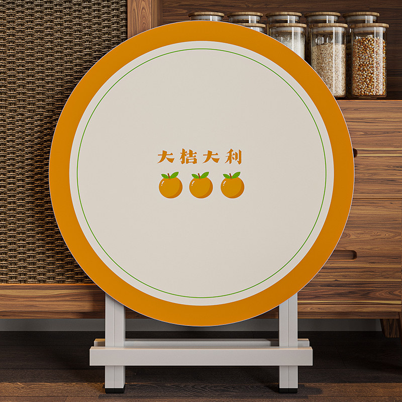 折叠餐桌家用小户型户外旅行小桌子圆桌儿童学习电脑洽谈飘窗阳台