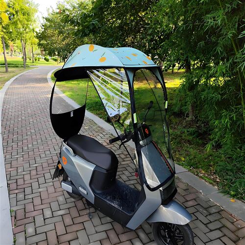 电动车雨棚蓬小型电瓶车遮阳伞电动踏板自行车加厚防雨挡风防晒罩