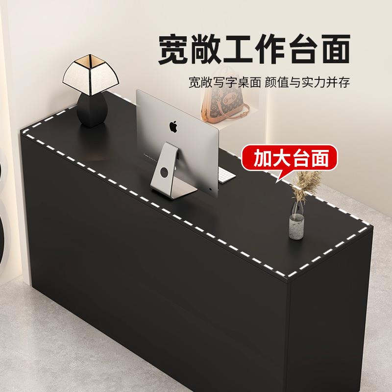 服装店小型前台收银台公司办公吧台接待台美容院超市柜台中岛桌