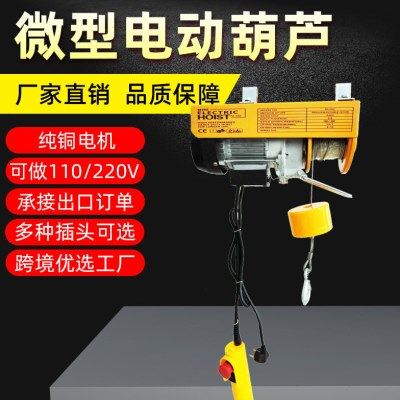 出口220/110/380V小吊机PA微型电动葫芦卷扬机铜包提升机装修吊机,搬运/仓储/物流设备,起重葫芦,淘宝优惠券,粉丝福利购,淘宝优惠卷