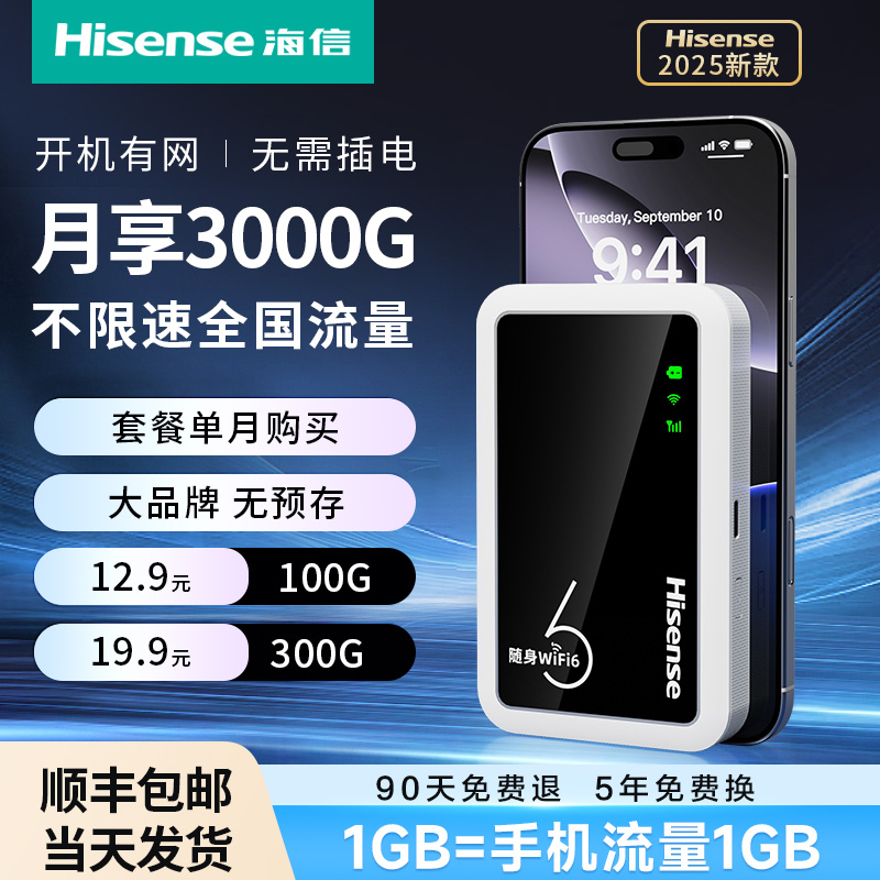 【海信官方正品】海信随身wifi-6