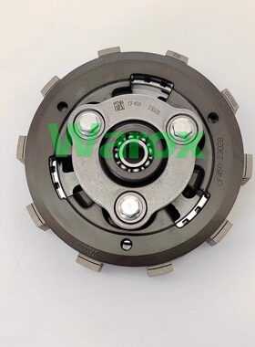 春风cf450srnk滑动离合器400-6长江cj原装fcc摩擦铁片木钢片大鼓