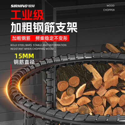劈柴神器家用农村十字劈柴机破木头工具材分裂器砍劈器户外机柴僻