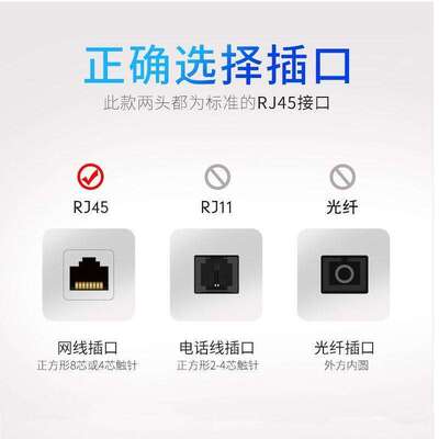 路由器线网路连接线双头家用网路线带插头网路线带水晶头双头室内
