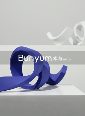 简约抽象不规则摆件样q板间售楼处展示架客厅玄关软装饰品摆设