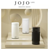 家用创意竖纹带盖厨房客厅办公室简约 垃圾桶脚踏式 KOKOEP