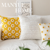 蔓越家 is风小雏朵抱枕抱枕套客厅沙发靠背腰枕X卧室床头靠垫