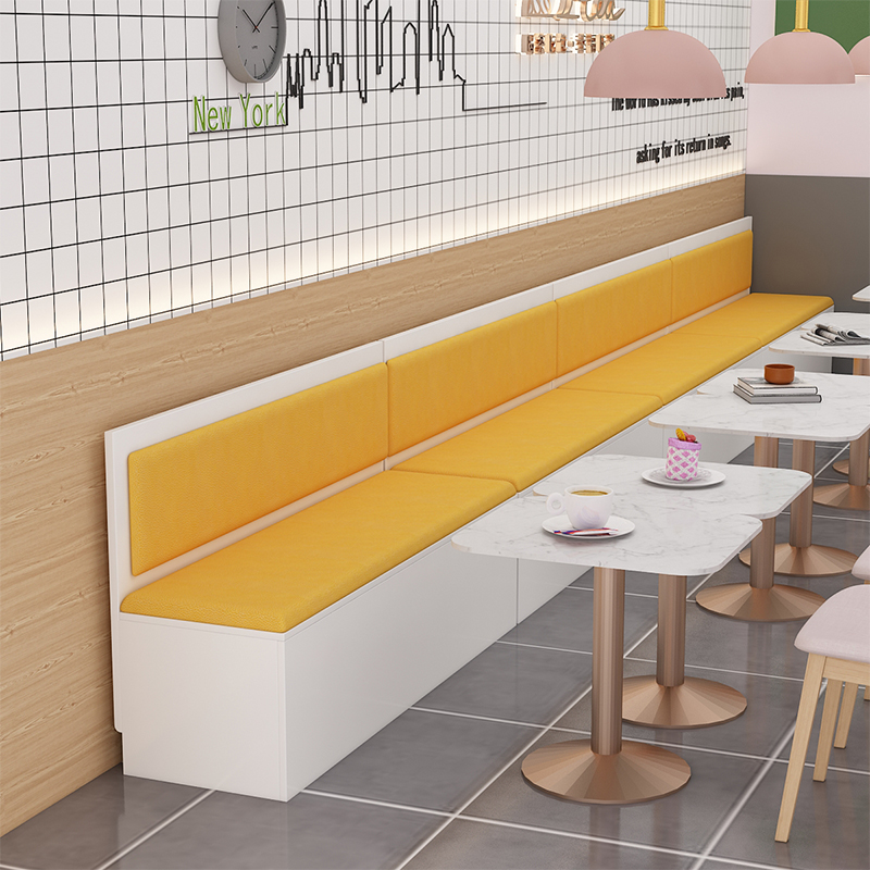 卡座沙发家用餐厅储物柜软包x小户型转角靠墙沙发储物凳组合定制