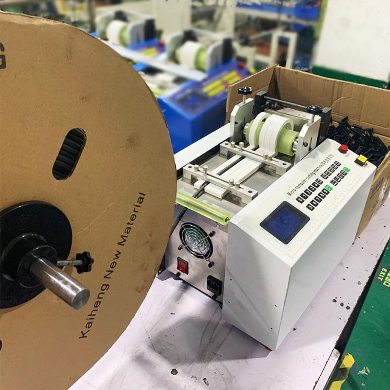 全自动热缩管切管机电脑裁切机PVC套管镍片PU硅胶软管切断机