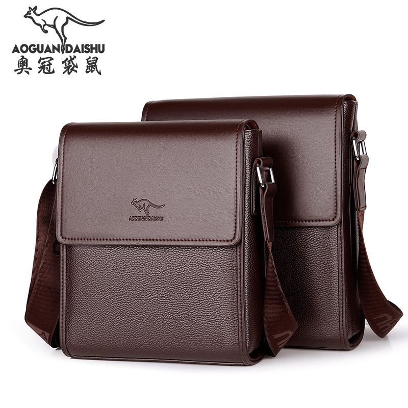 仅亏一天新款 男包单肩包商务包时尚男士包包潮流休闲包男款斜挎